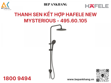 Vòi tắm Hafele Lớp phủ màu đen 495.60.105